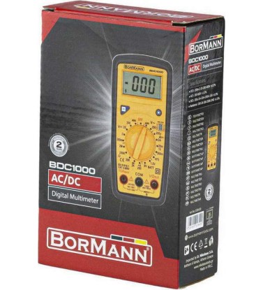 Digitalni multimetar – BORMANN BDC1000