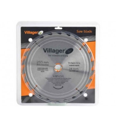 List testere za drvo 255x30/25.4x2.6x40t Villager